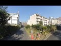 【VR180 3D】【VR酔】廃都市！都営住宅団地「青山北町アパート」の周辺をブラブラ散歩