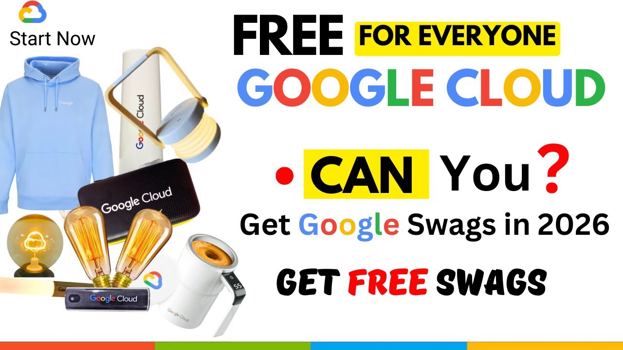 Как получить фирменные подарки от Google Cloud в 2026 году || Бесплатные фирменные подарки от Goo...
