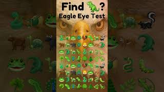 Find Dino 🦖? #puzzleshorts #brainteaser #shortspuzzle #puzzle #brainworkout #hiddenpuzzle