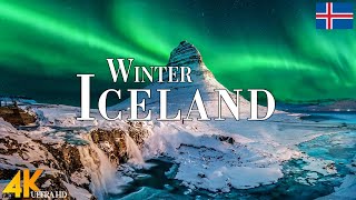 Winter Iceland 4K Ultra HD • Stunning Footage Iceland, Scenic Relaxation Film with Calming Music.
