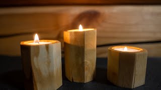 Birch Tealight Holder by MartinWood Studios 🌳🔨 293 views 3 years ago 5 minutes, 59 seconds