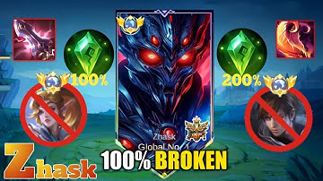 32 Kills Gameplay!! Zhask The Killing Machine MLBB!! - Build Top 1 Global Zhask ~ MLBB