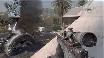 MW3 - EPIC GWK on Black Box - 720 No Scope in Mid-Air