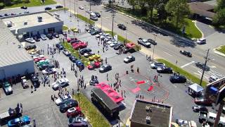 Coffee & Cars Springfield, MO. May 2016 Aerial Full HD View 120'