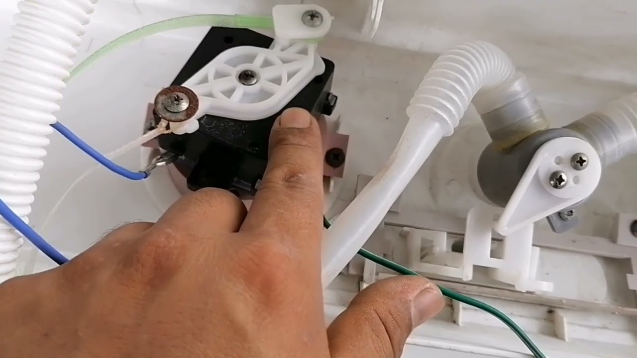 Lavadora de dos tinas - Conexión de reloj de 7 cables 🤔