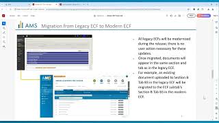 AMS Electronic Contract File (ECF) Town Hall Recording (October 2024)