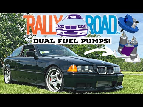 RALLY ROAD E36 BMW DUAL FUEL PUMP HANGER: Install, Tips, and Tricks!