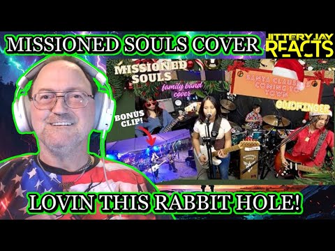 Missioned Souls - Santa Claus is Coming To Town (Goldfinger) - Family Band Studio Cover - Reaction