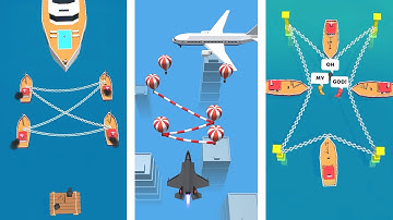 Rope Savior 3D Gameplay Levels 21-40 All 3 Stars