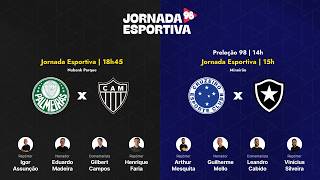 PRELEÇÃO + PALMEIRAS X ATLÉTICO + CRUZEIRO X BOTAFOGO - 26/07/2026 - AO VIVO