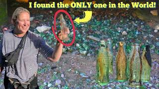 I Found A One of a Kind Unique Bottle in a Secret World  War Two Vintage CocaCola Bottle Dump