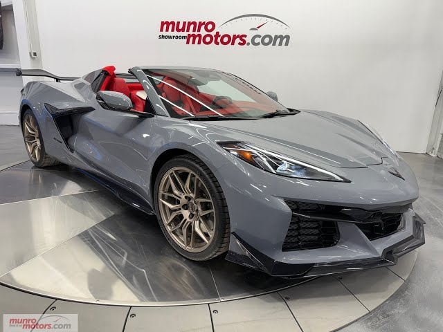 2025 Corvette Z06 3LZ Convertible CarbonAero BronzeWheels