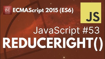 ReduceRight() Method in JavaScript - #53 @Everyday-Be-Coding
