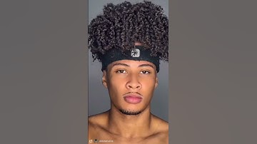 EU ALISAVA MEU CABELO PARA ME SENTIR INCLUÍDO? | Pôr @edusoveira  - Cabelo Cacheado #Shorts