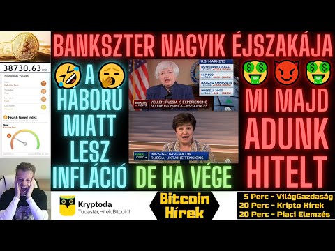 Bitcoin Hírek (535) - Bankszter Nagyik Éjszakája Megkezdődött a Hazugság Kabaré🥱 Csak a HITEL