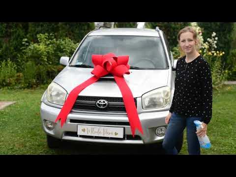 DIY Large Bow for Car / Truck / SUV HoodMake Your Own! Save