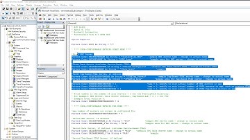 HMI Server Status VBA Code In FactoryTalk View Studio Site Edition