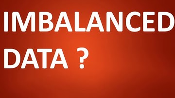 HOW TO DEAL WITH IMBALANCED DATA ? | Classification | Machine Learning