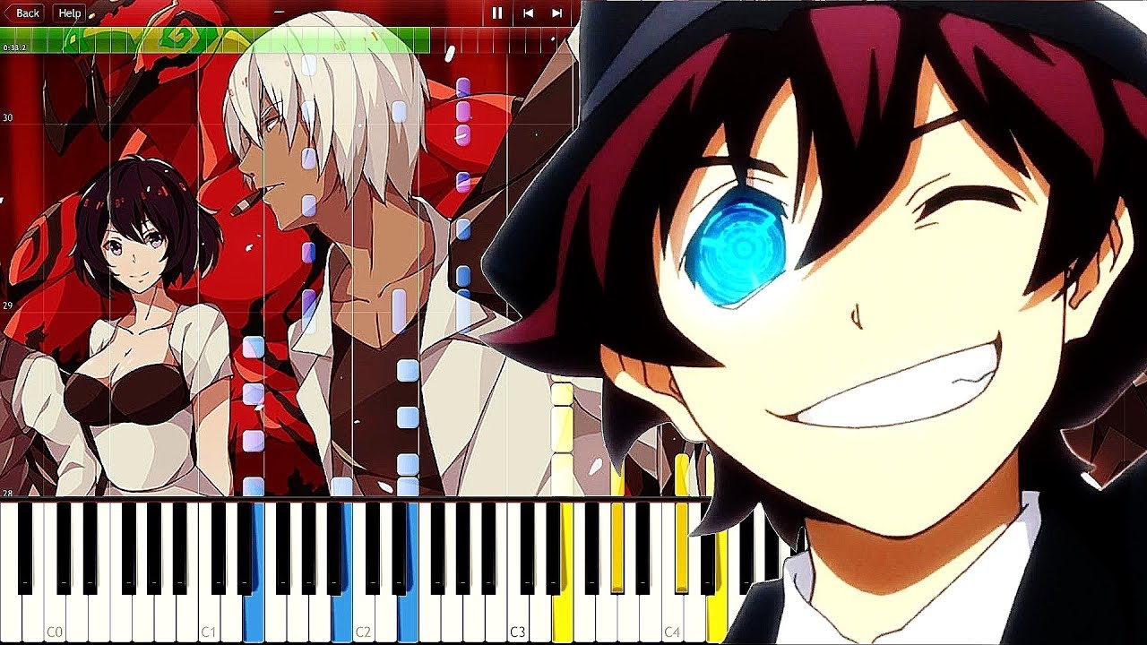 Kekkai Sensen Beyond Op Opening Fake Town Baby Piano Tutorial 血界戦線 Beyond ピアノ Youtube