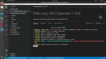 Git Log - Triple dot syntax