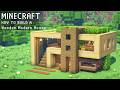 ⚒️ Minecraft : How To Build a Starter Survival Wooden Modern House
