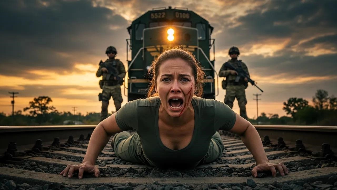 Chuligani przywiązali ją do torów – a potem przekonali się, że komandosi nie czekają na pomoc