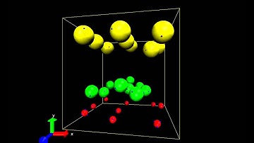 Polydispersed particles in an alternative shear flow