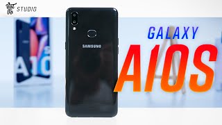 Mở hộp đánh giá nhanh Samsung Galaxy A10s