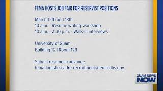 FEMA Hosts Job Fair for Reservist Positions