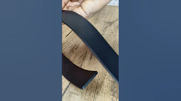 Leather Patta Black Formal Belt 