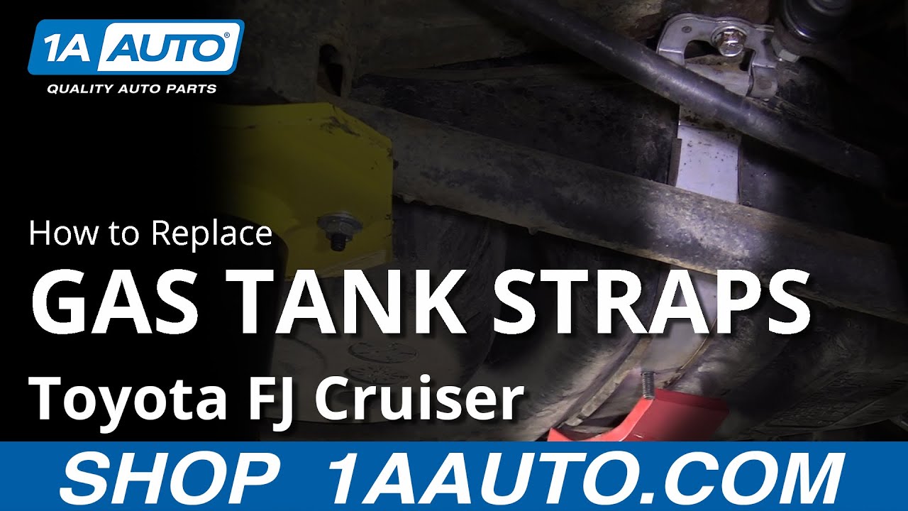 How To Replace Gas Tank Straps 07 14 Toyota Fj Cruiser Youtube