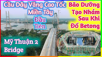 Niềm Tự Hào Của Miền Tây Đây Là Cầu Treo Dây Văng Cao Tốc Đầu Tiên Tây Nam Bộ Hạ Lưu Sông Mekong ?