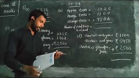 Viva Start up maths Solution class 3 Ex-3.4 By-SADDAM Sir