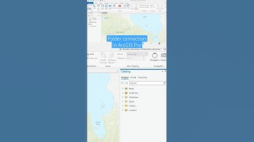 How to connect a folder in ArcGIS Pro? #shorts #short #beginnermap
