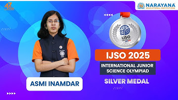 IJSO 2025 Silver Medallist Asmi Inamdar | International Junior Science Olympiad