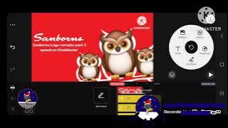 Sanborns logo remake kinemaster speedrun be like speed x7.2👍