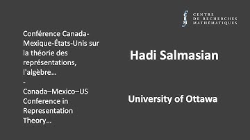 Hadi Salmasian: Weyl Algebras for quantum homogeneous spaces and applications.