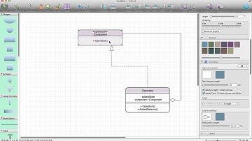 Diagrammix 2. Simple UML class diagram
