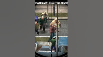 TARGET:"Zombie Attack The Truck"Sniper Headshot Shooting #gaming #shorts #short