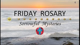 Friday Rosary • Sorrowful Mysteries of the Rosary 💜 March 29, 2024 VIRTUAL ROSARY - MEDITATION