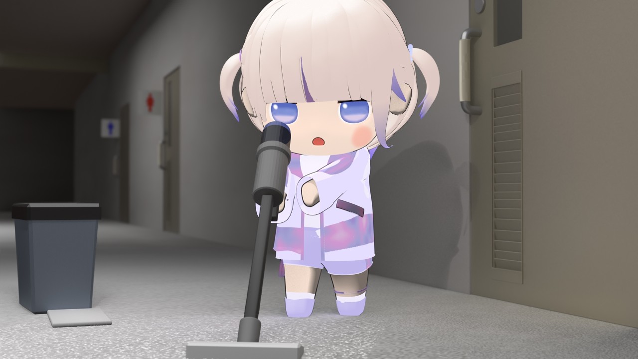 いつもよりフニャフニャな滑舌の番長【轟はじめ/ホロライブ切り抜き】【3Dアニメ】