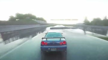 Assetto Corsa Nissan Skyline GTR R34 VSPEC Nismo Z-Tune RainFX.