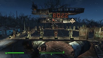 Fallout 4 Sanctuary Headquarter - amazing Treehouse - (NO MODS)