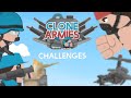Clone Armies the boss and the hideout Official gameplay!!!!Clones Armies challenges update.