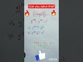 Simplification || Can you solve this ? || #mathstricks #shorts_feed #shorts #viral_shorts