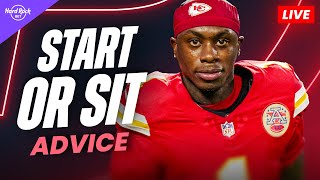 Fantasy Football Start/Sit Lineup Advice | Start'Em, Sit'Em Picks (Week 7)