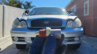 Hyundai Sonata - Coolant Temp Sensor Replacement