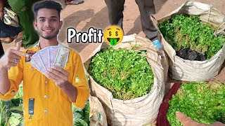 Aaj Sirf Dhaniya Sell Karke Maine Kamaye Itne Rupay💵 || Vegetable Selling