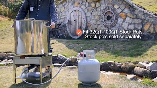 How to Use ARC Propane Burner (SS4242S)?
