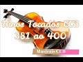 Musicais CCB Hinos Tocados Hinário 5 Violino, Viola e Violoncelo 381 ao 400